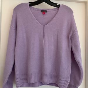 Vince Camuto lilac x-small sweater. Loose fitting, drop shoulder. New.